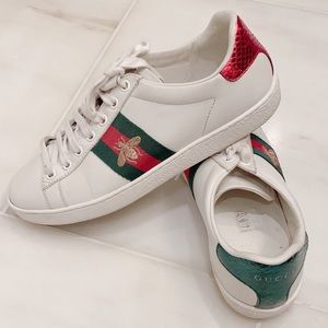GUCCI Ace embroidered SNEAKERS